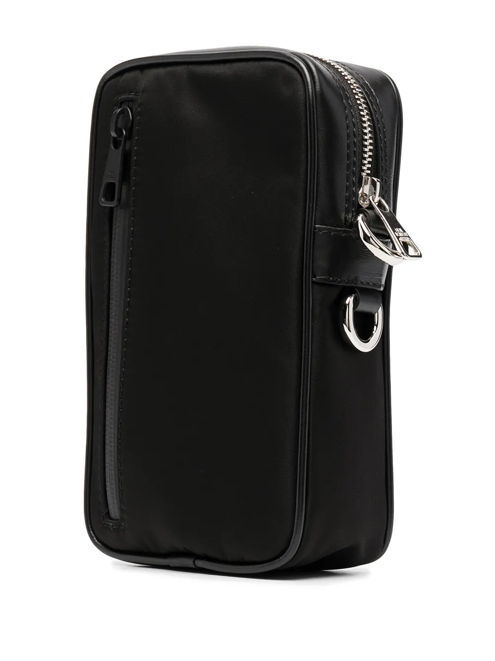 Neil Barrett Lightning Bolt Backpack in Black & White