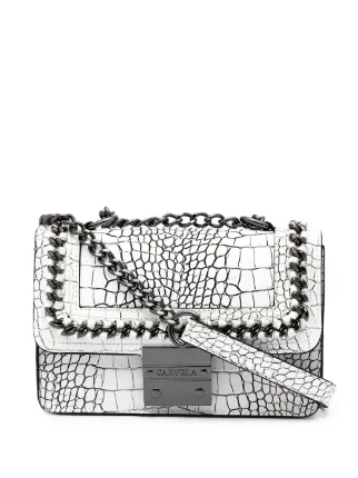 carvela white bolsa