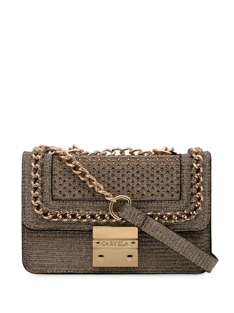 carvela large bailey chain bag