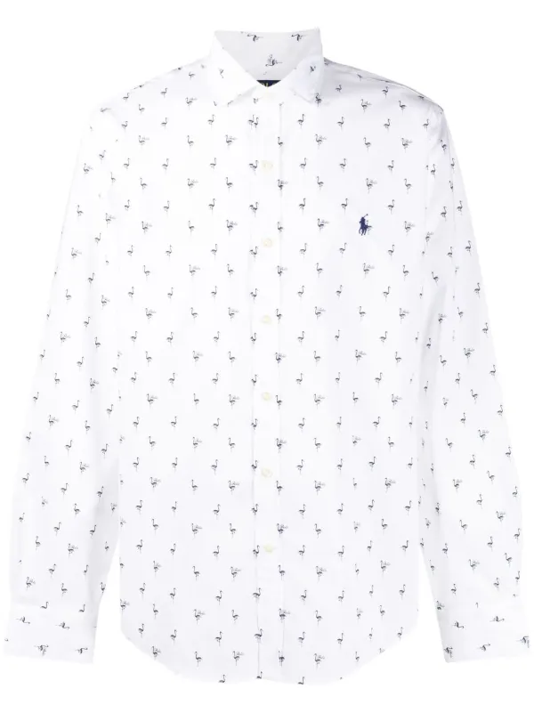 ralph lauren printed shirts