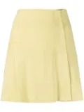 Arma suede A-line mini skirt - Green