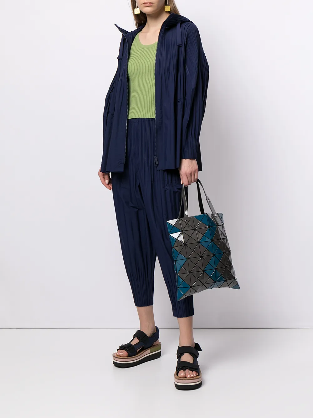 фото Bao bao issey miyake сумка-тоут lucent