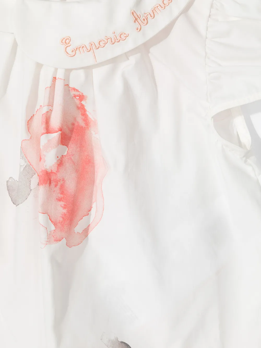 фото Emporio armani kids комплект из футболки и шортов с принтом