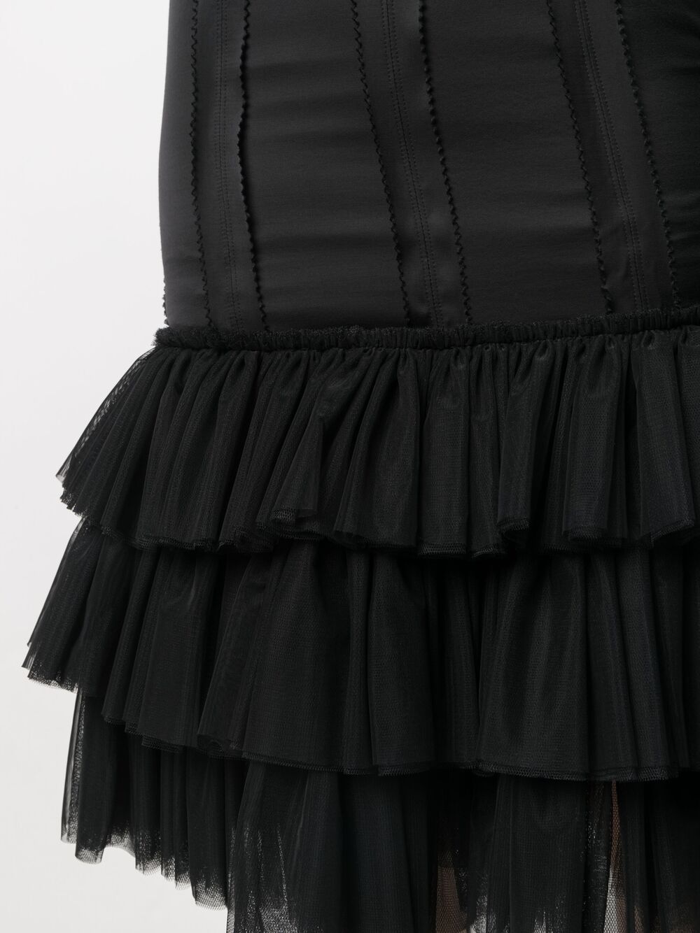 фото Moschino юбка с оборками и завышенной талией