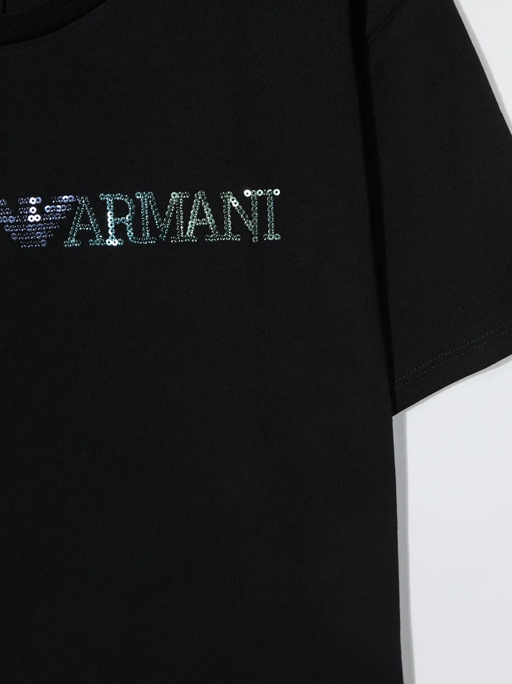 фото Emporio armani kids футболка с логотипом