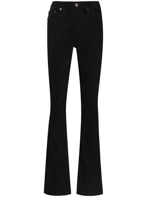 Daily Paper Braids Lilian flared trousers