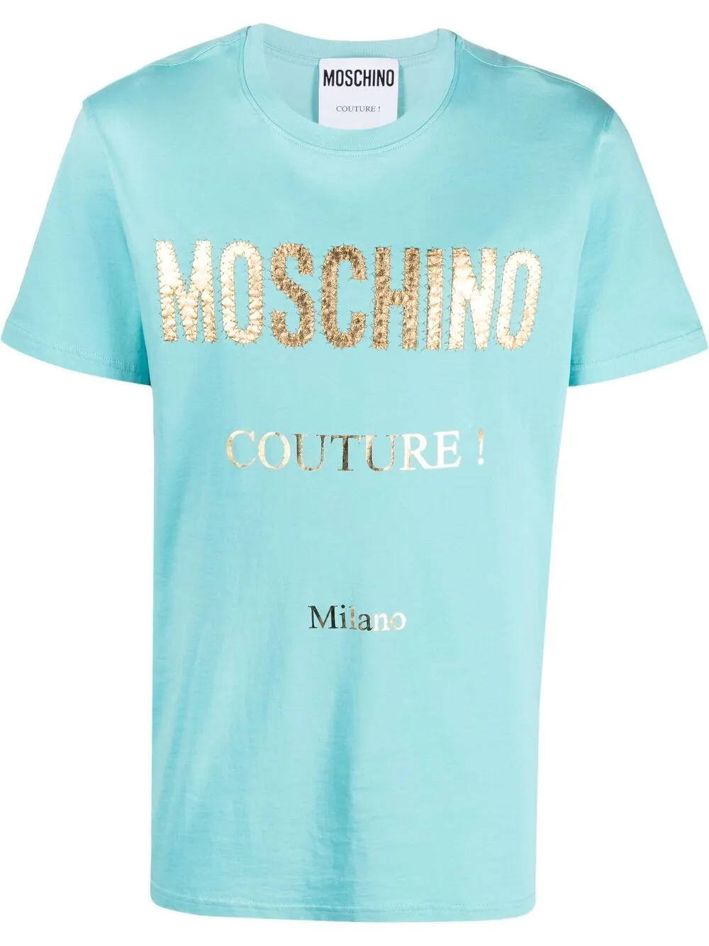 фото Moschino футболка с логотипом