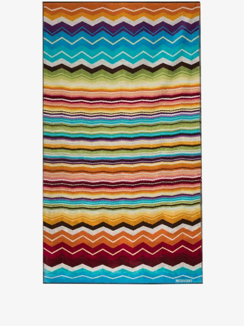 Missoni Home Hugo zigzag beach towel