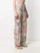 ETRO patterned knit trousers