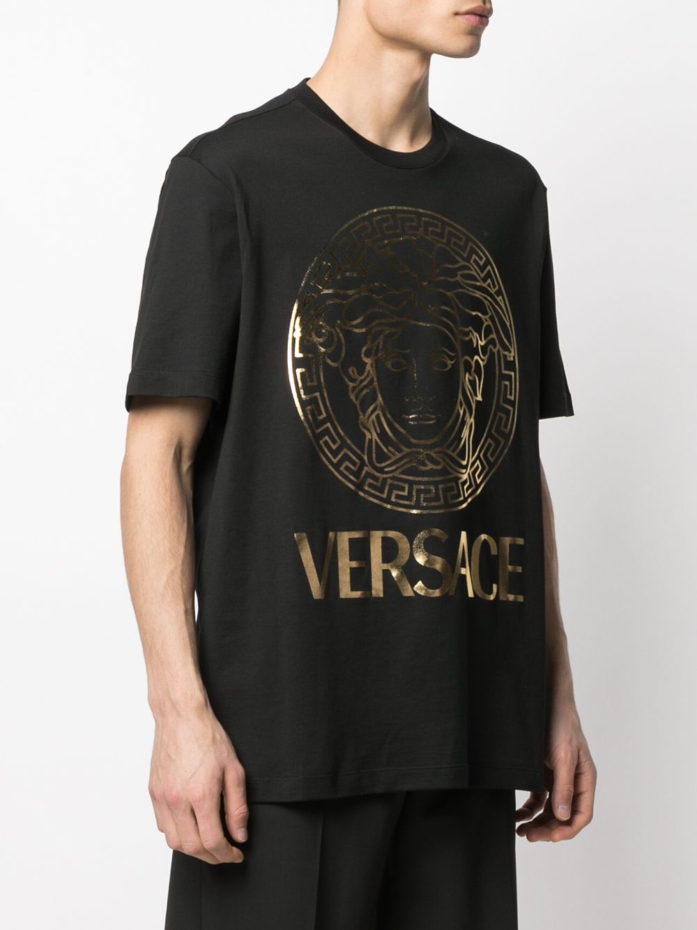 фото Versace футболка с принтом medusa