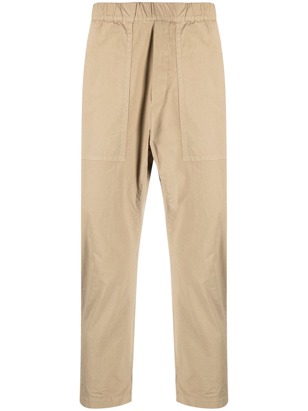 Barena Venezia Cropped Elasticated Trousers In Neutrals