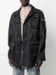 Image 2 of Marine Serre logo-patch parka coat