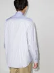 JW Anderson chemise rayée à logo imprimé