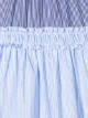 Il Gufo panelled striped dress