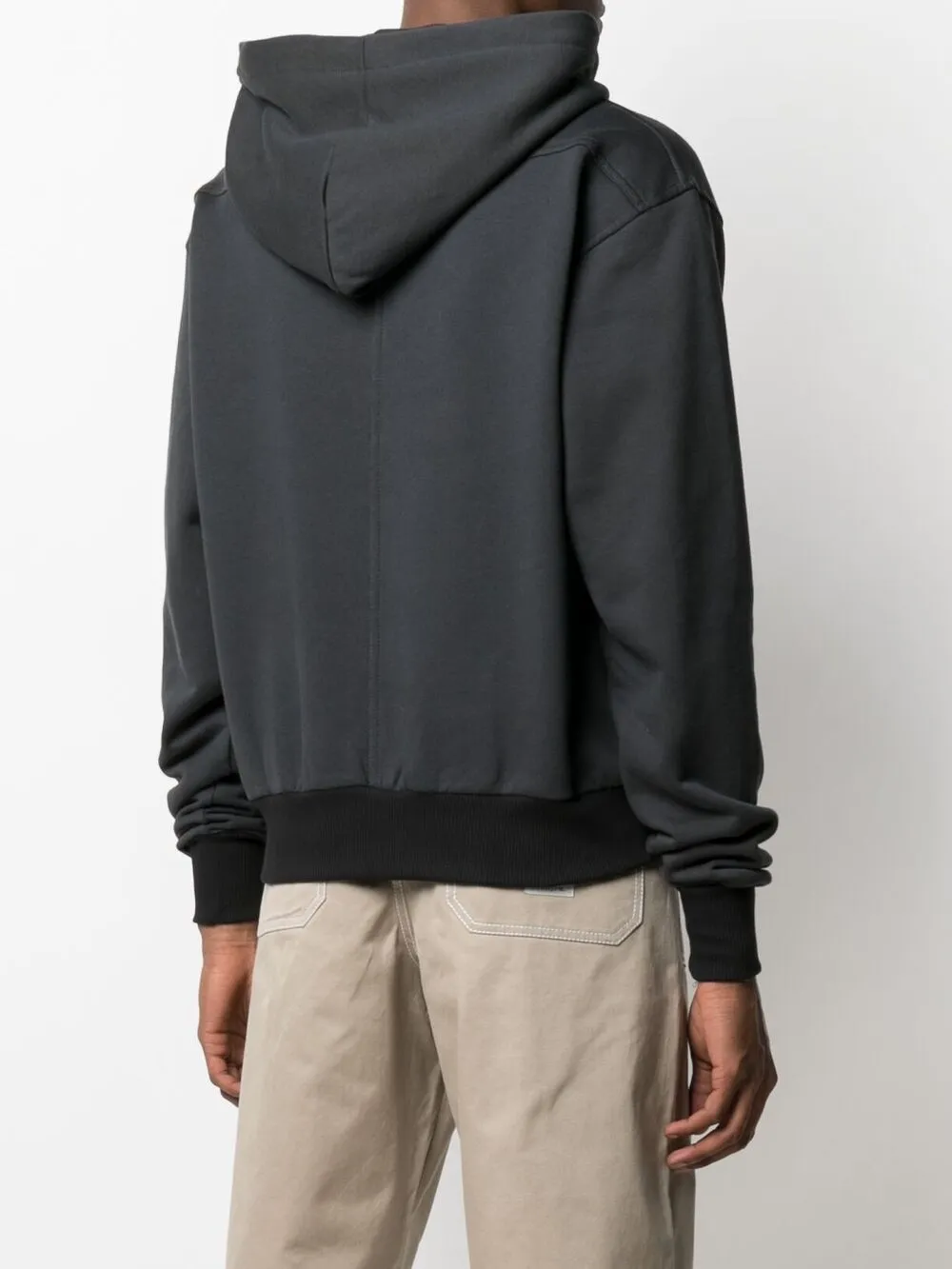 фото Youths in balaclava graphic-print cotton hoodie