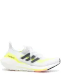 adidas Ultraboost 21 ""Cloud White/Core Black/Solar Y"" sneakers - Green