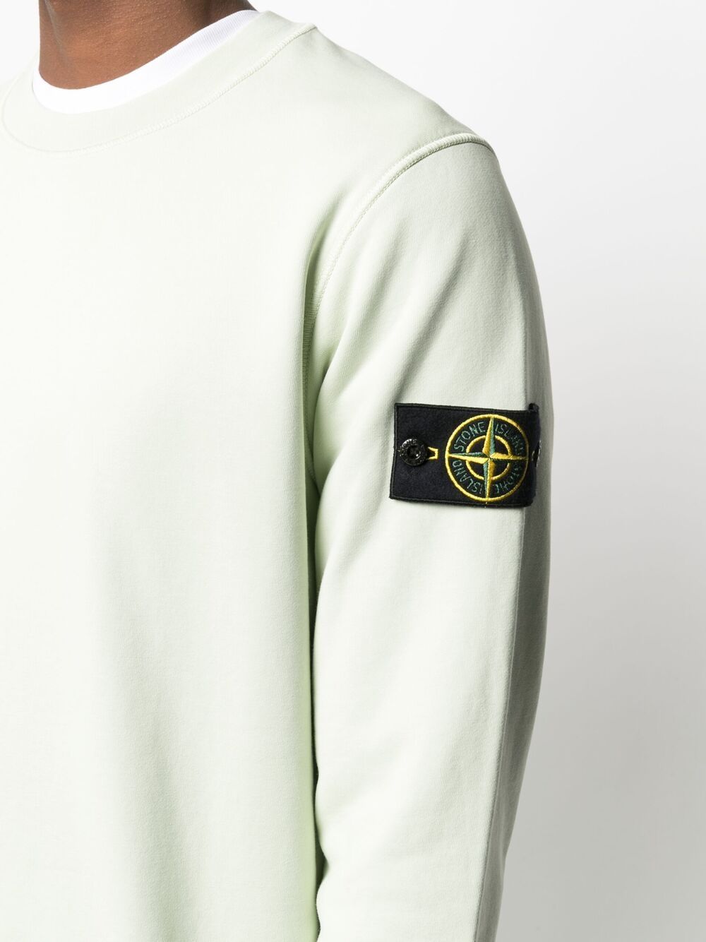 фото Stone island толстовка с нашивкой-логотипом