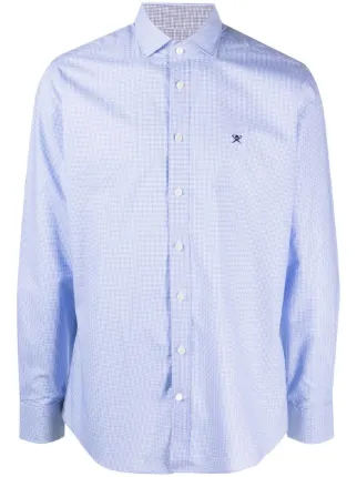 Hackett check-pattern buttoned shirt 