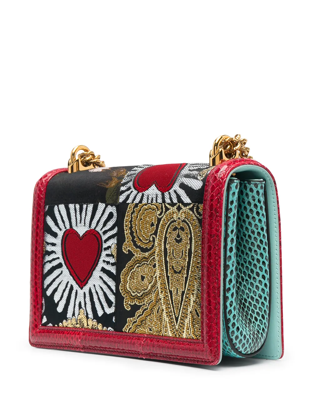 фото Dolce & gabbana сумка devotion с цветочным узором