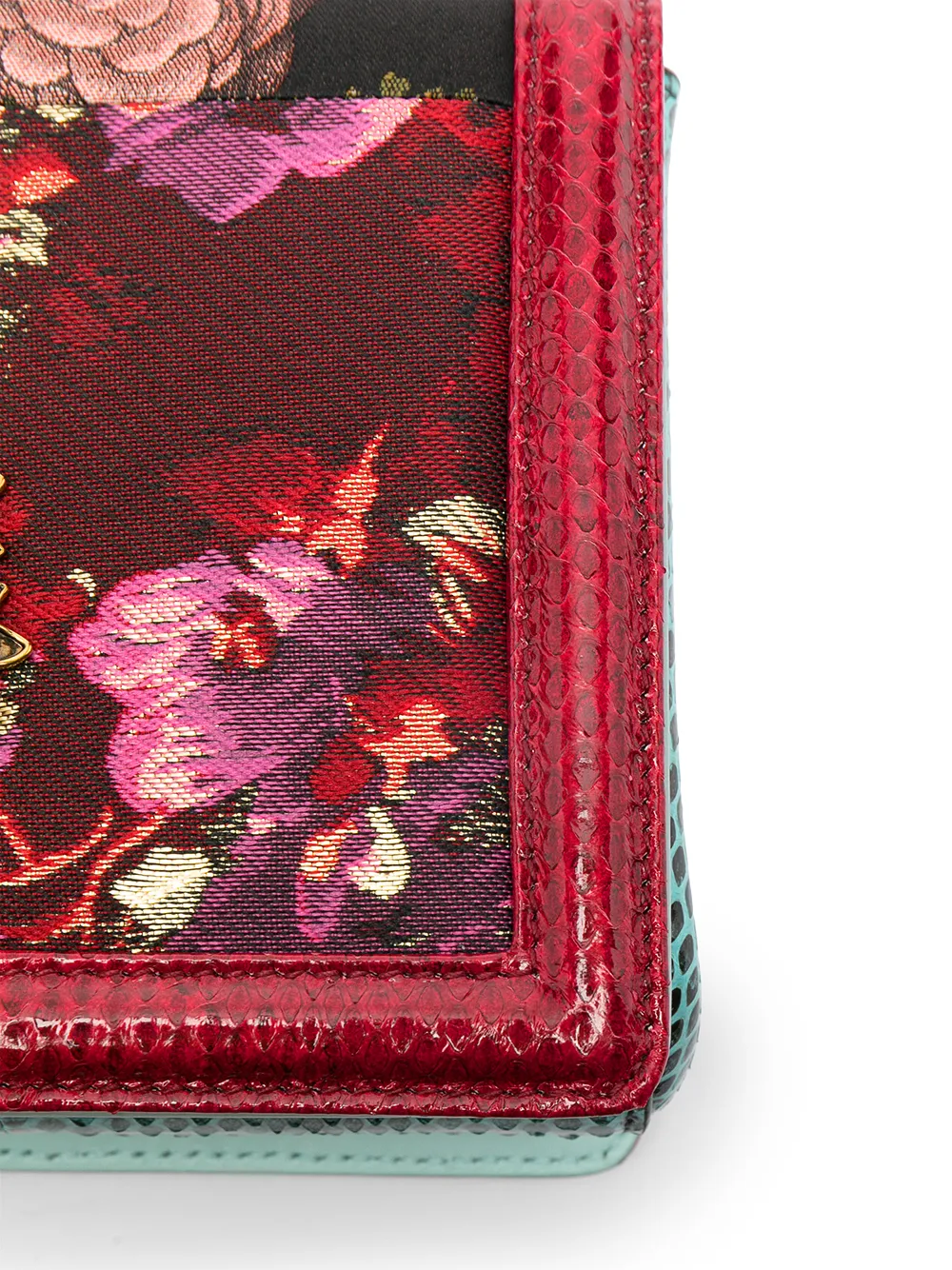 фото Dolce & gabbana сумка devotion с цветочным узором