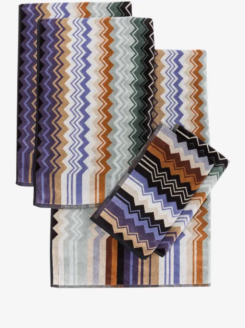 Missoni Home set of 5 Giacomo bath towels