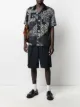 Image 2 of Sacai mixed-print cotton shirt