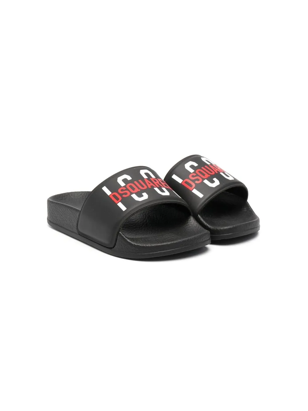 DSQUARED2 KIDS Icon logo slides Black