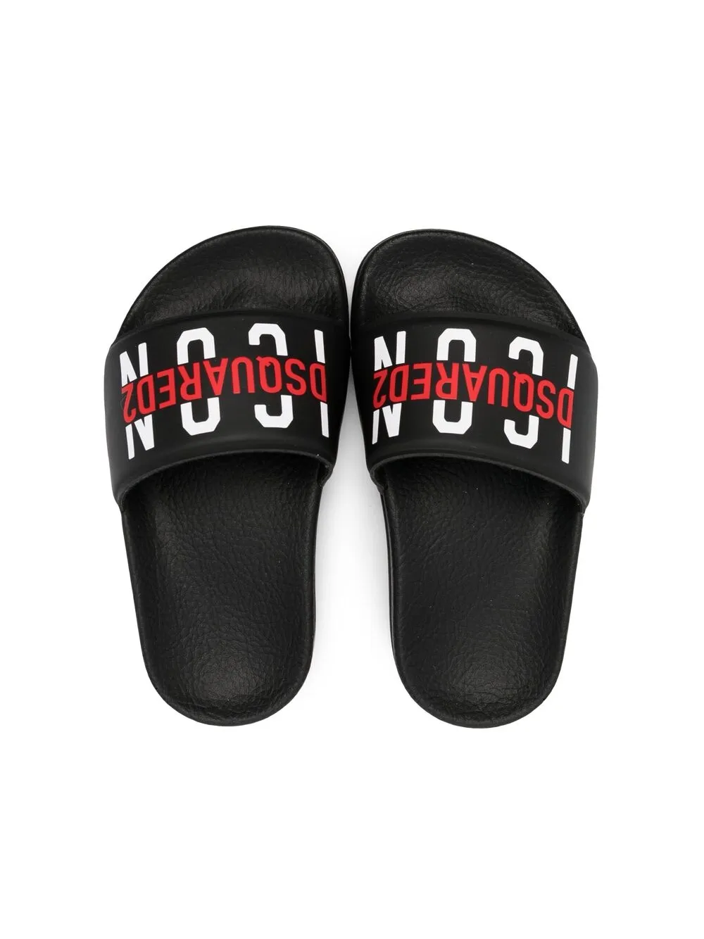 DSQUARED2 KIDS Icon logo slides Black