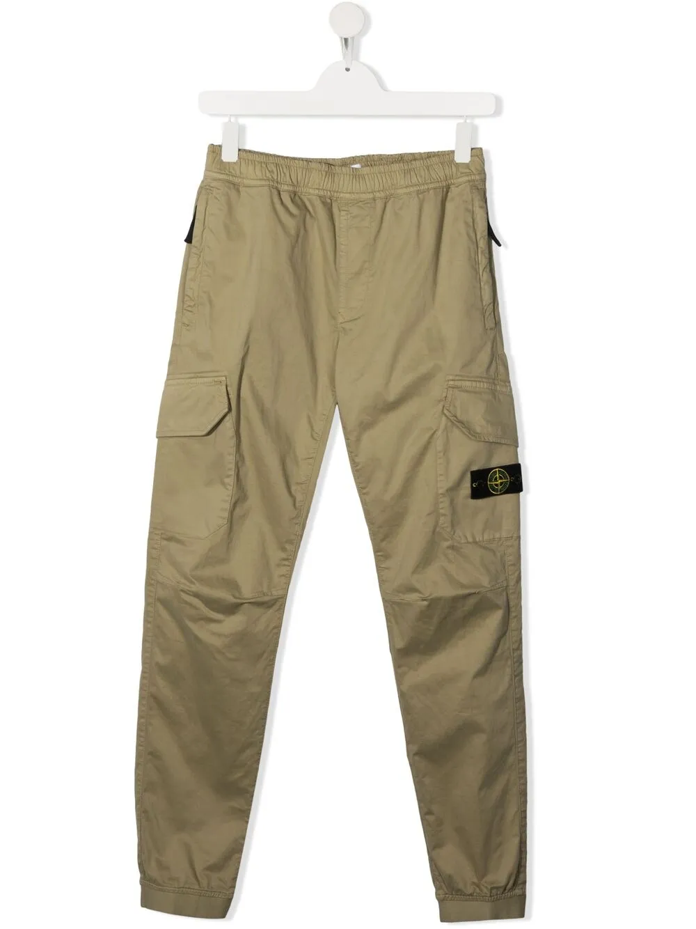 фото Stone island junior спортивные брюки с нашивкой-логотипом