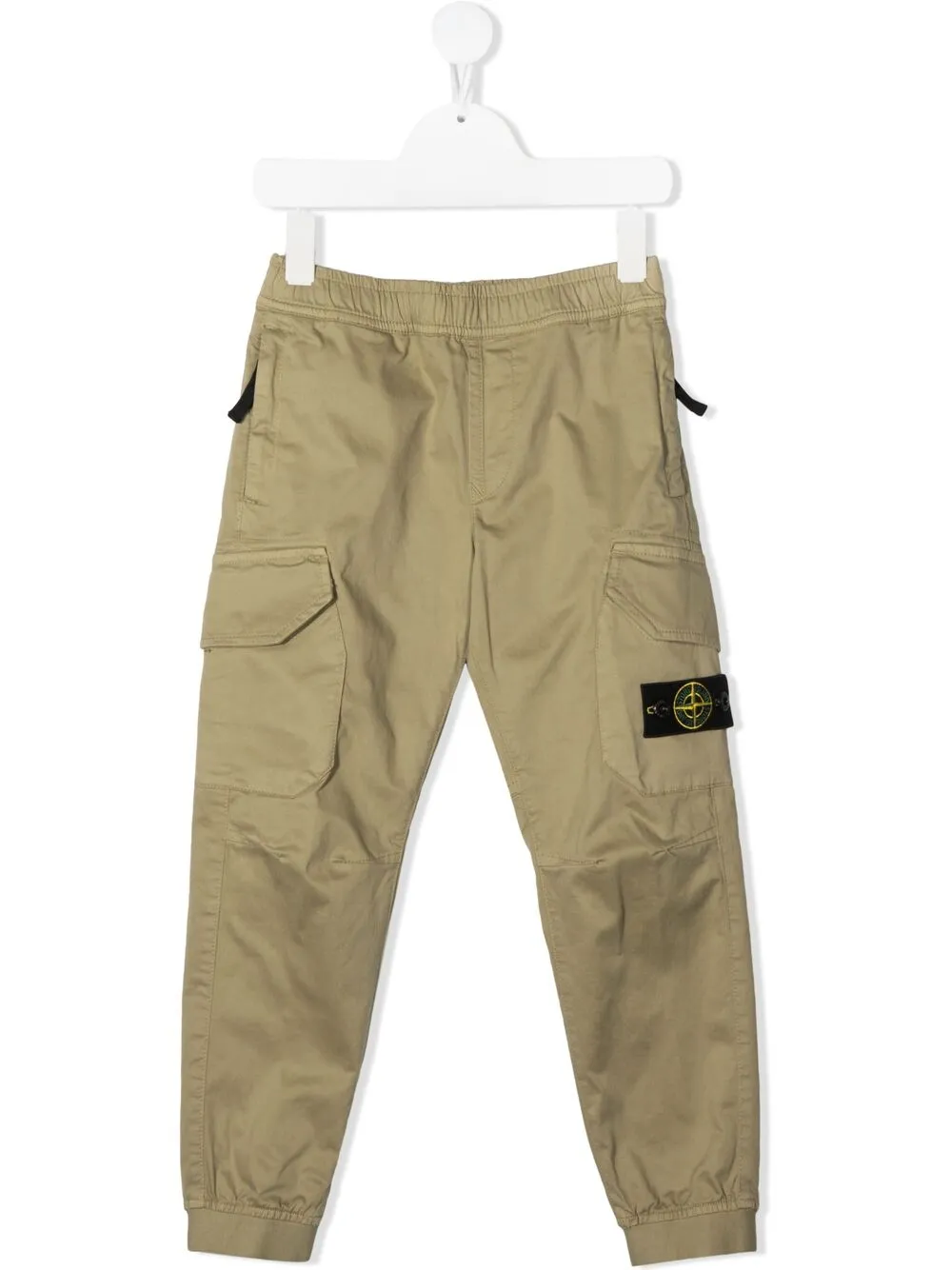 фото Stone island junior спортивные брюки с нашивкой-логотипом