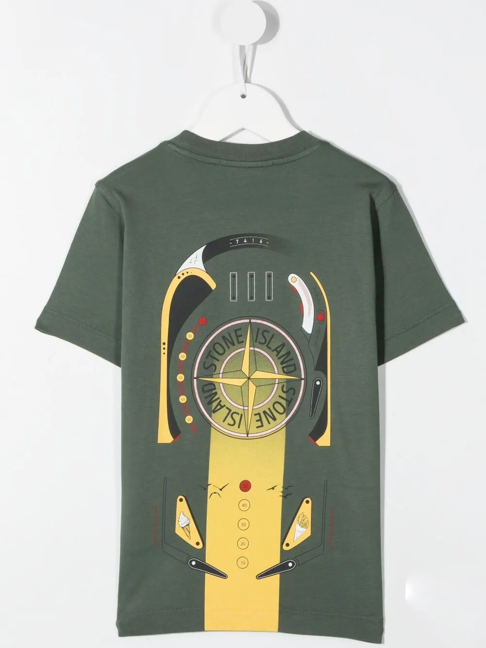 фото Stone island junior футболка с логотипом