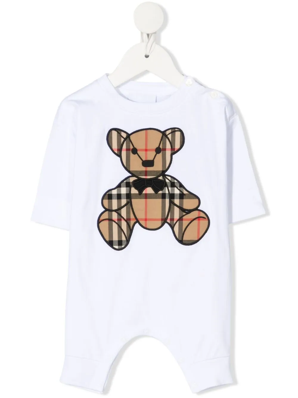 фото Burberry kids комбинезон с аппликацией thomas bear