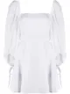 Image 1 of Federica Tosi draped-sleeve flared dress