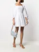 Image 2 of Federica Tosi draped-sleeve flared dress