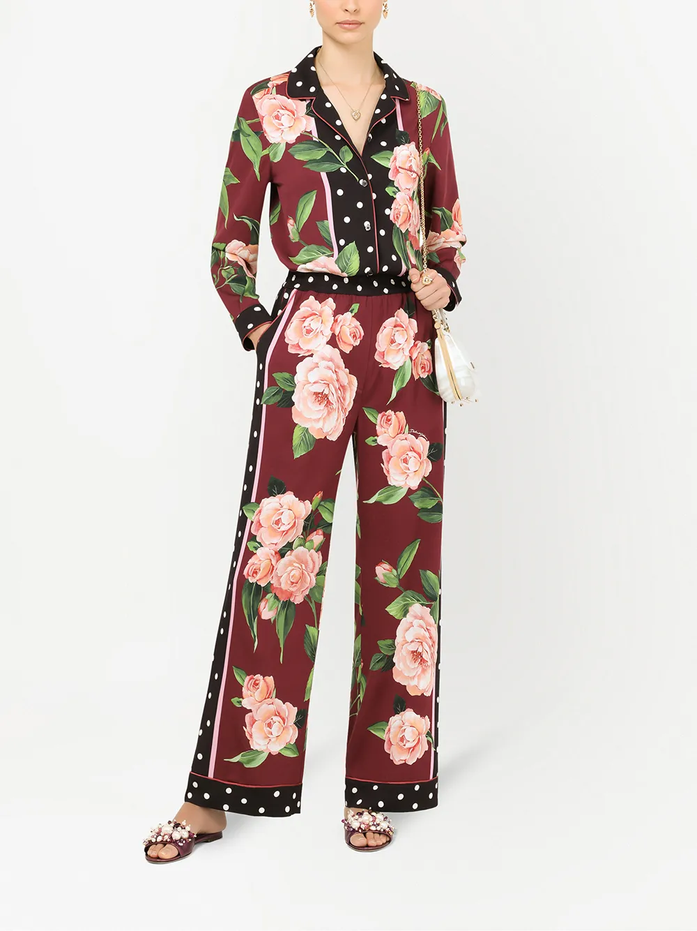 фото Dolce & gabbana рубашка с принтом