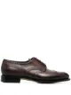 Image 1 of Santoni embossed derby shoes