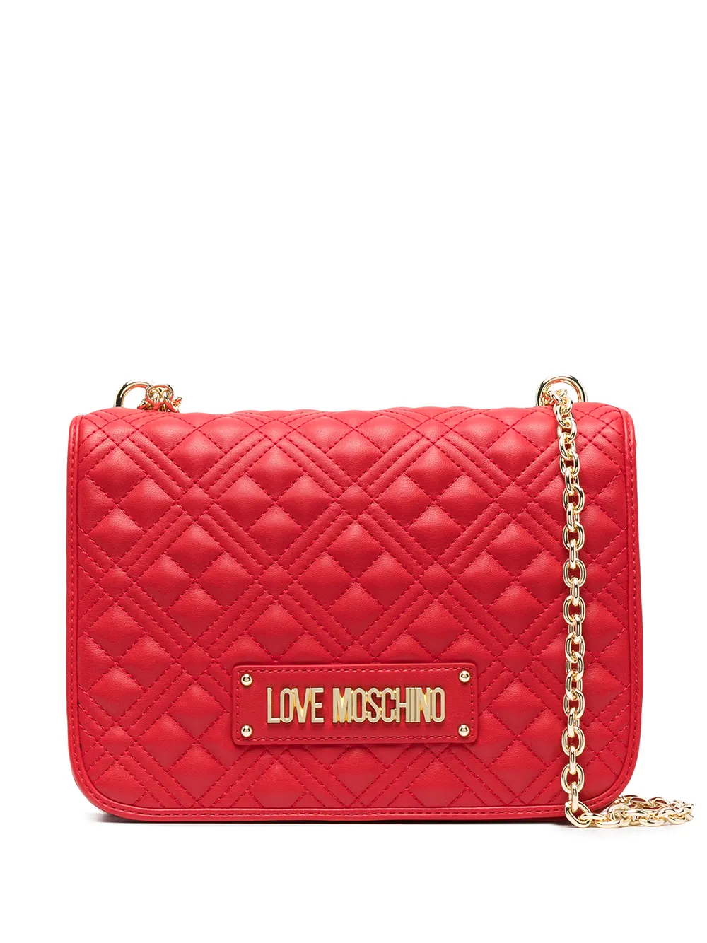 фото Love moschino стеганая сумка на плечо new shiny