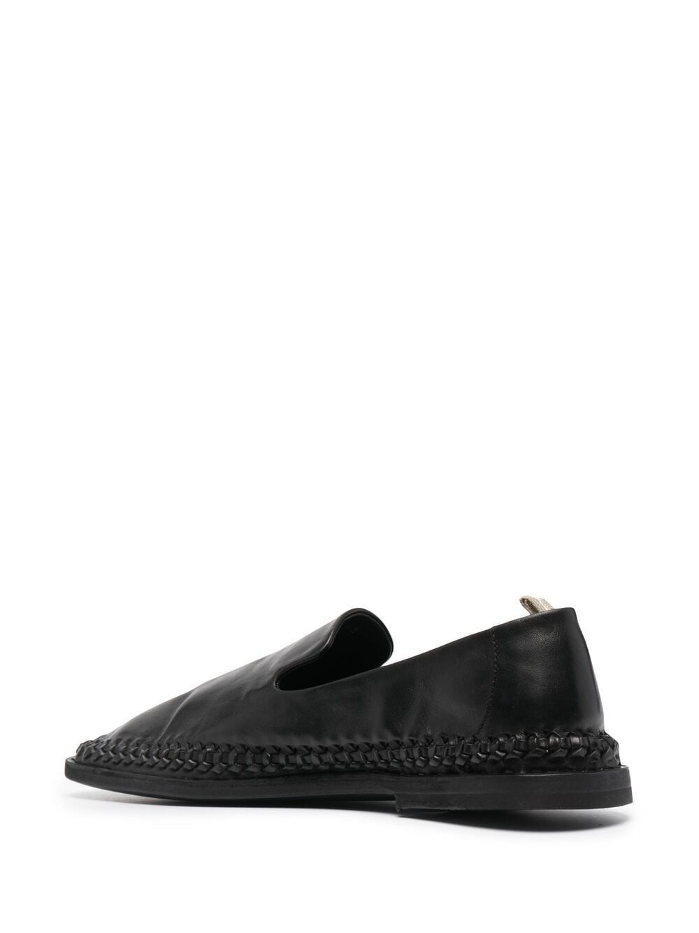 Shop Officine Creative Whipstitched Loafers In Black