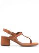Shop brown L'Autre Chose 60mm thong sandals with Express Delivery ...