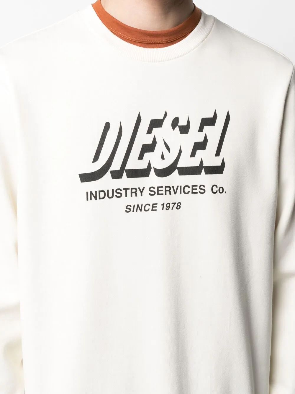 фото Diesel толстовка с логотипом