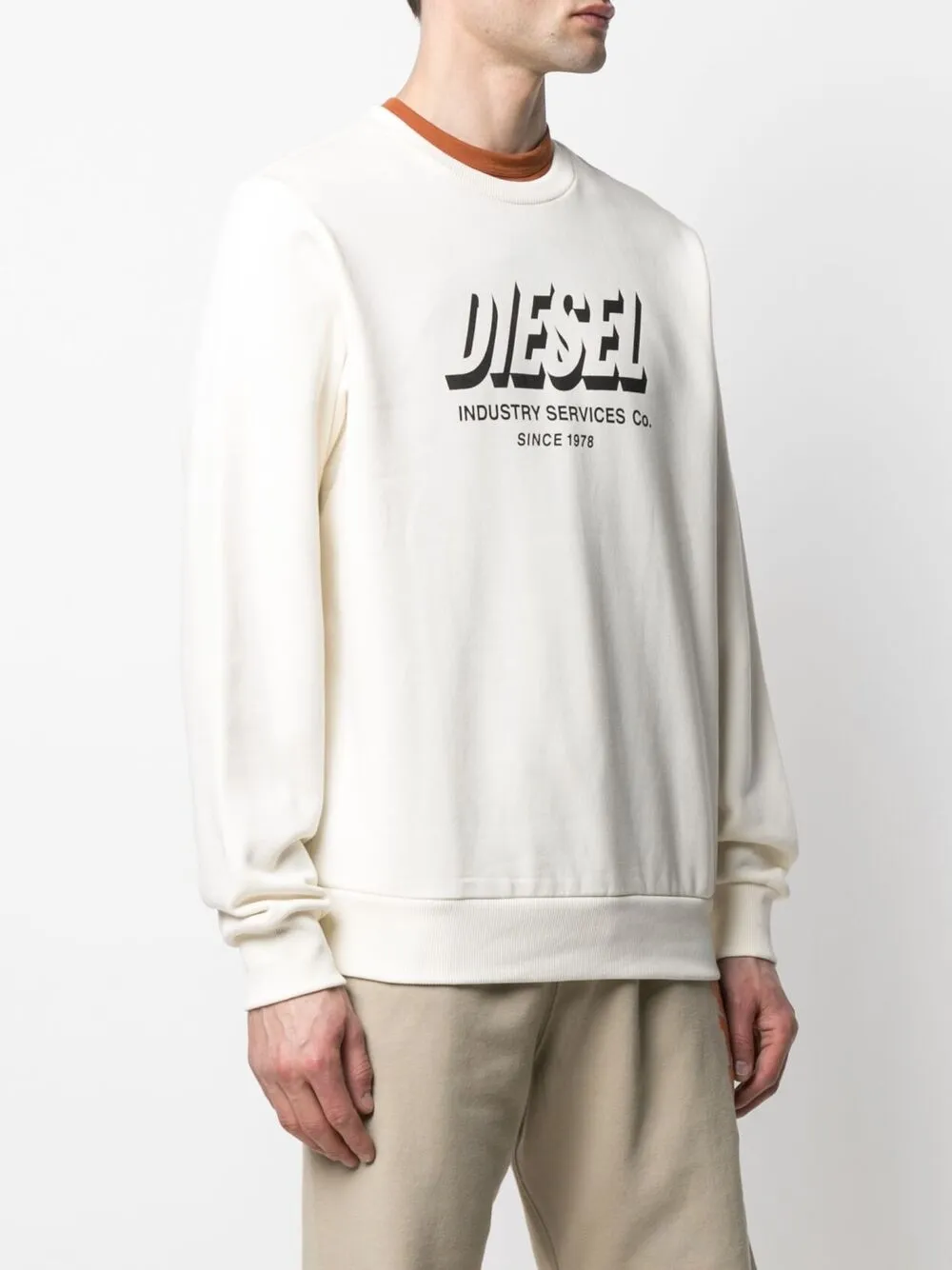 фото Diesel толстовка с логотипом