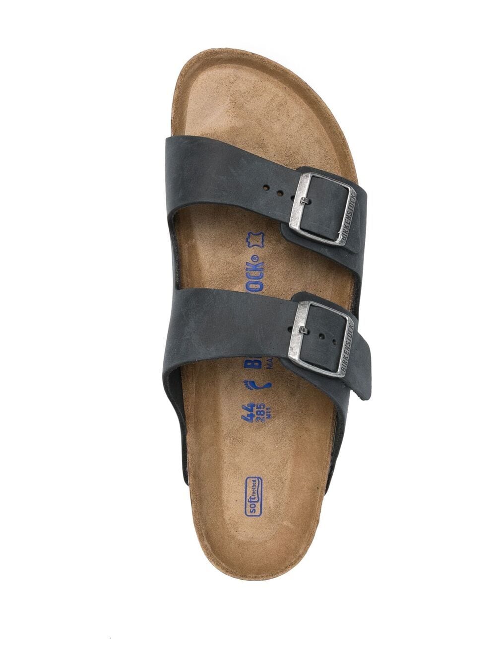 Shop Birkenstock Double-strap Sandals In Blue