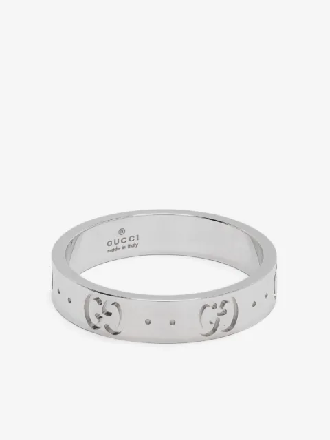 Gucci Icon ring i 18 karat hvidguld