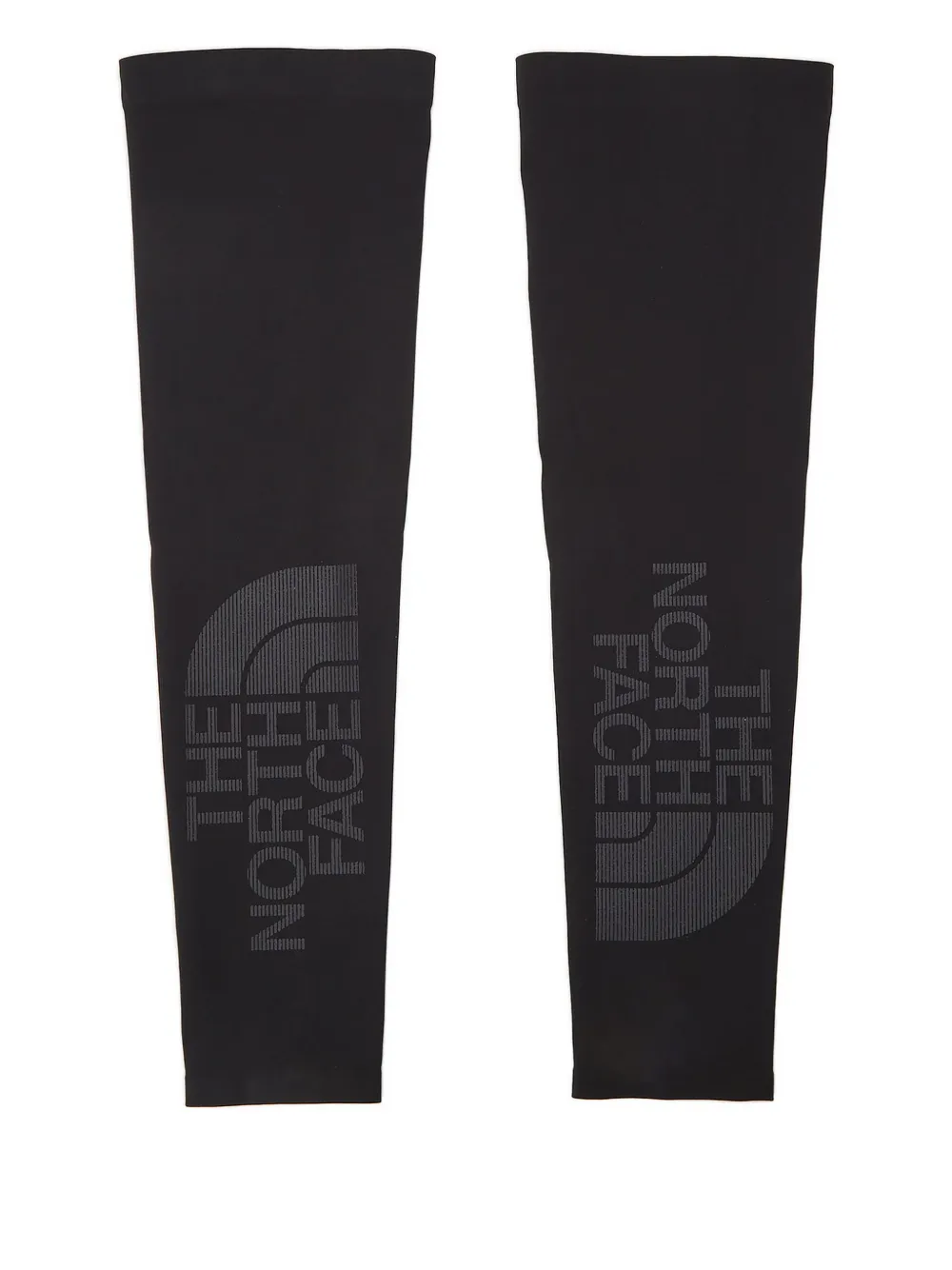 The North Face logo-printed arm gloves - Zwart