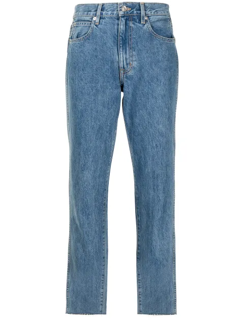 SLVRLAKE Hero high-rise straight-leg jeans 