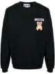 Image 1 of Moschino Teddy bear embroidered sweatshirt