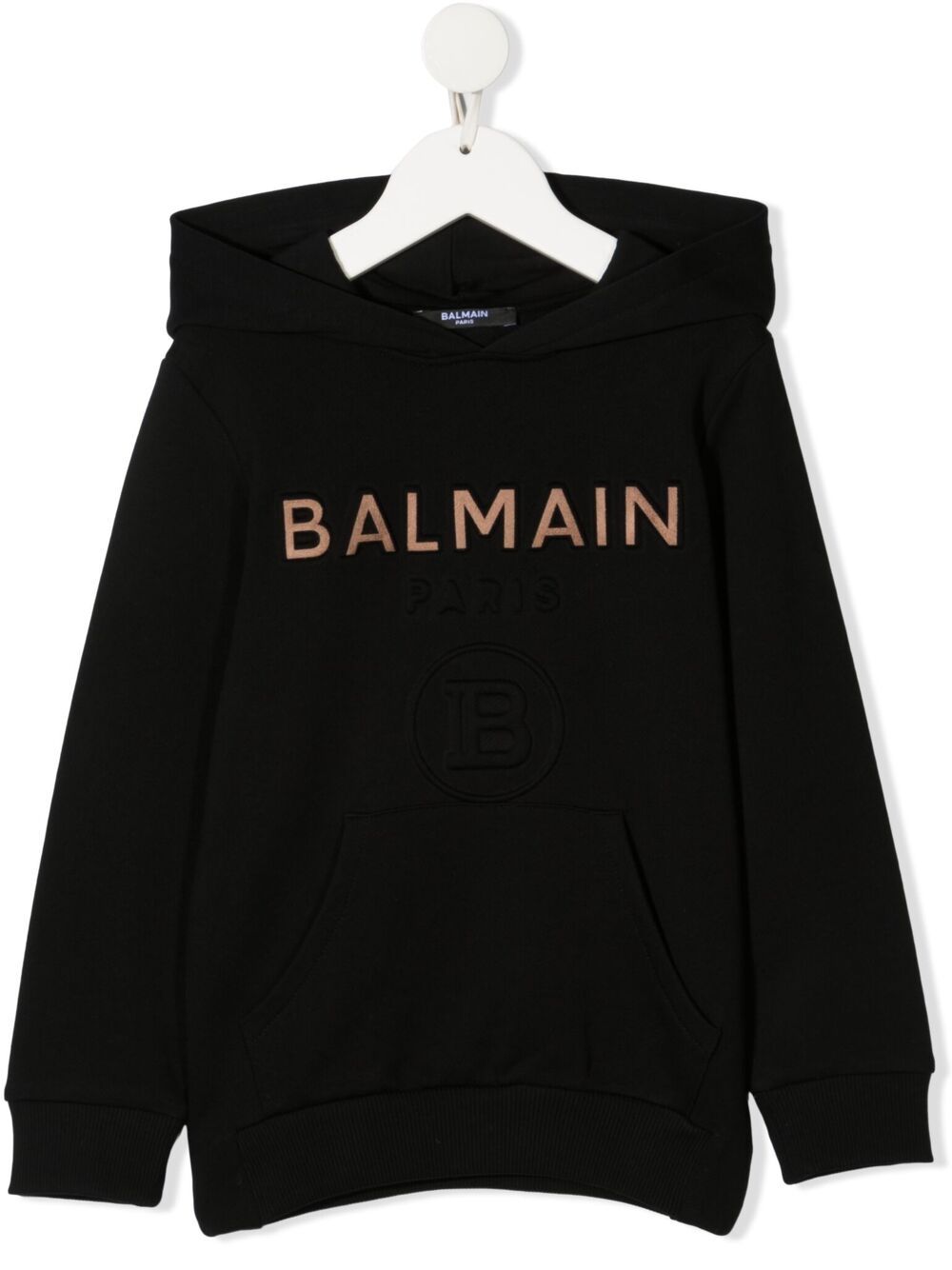 фото Balmain kids худи с вышитым логотипом