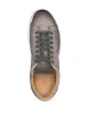 Santoni Tênis de couro com cadarço
