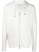 Image 1 of Brunello Cucinelli zipped hooded cardigan