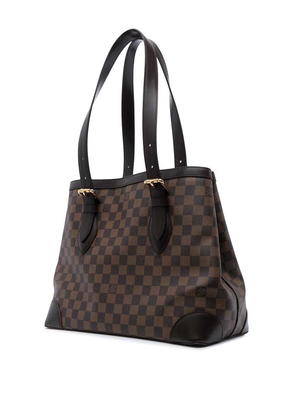 фото Louis vuitton сумка на плечо damier ebène hampstead mm 2009-го года